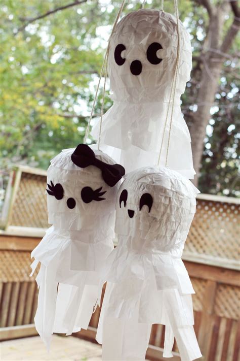 diy ghost pinata